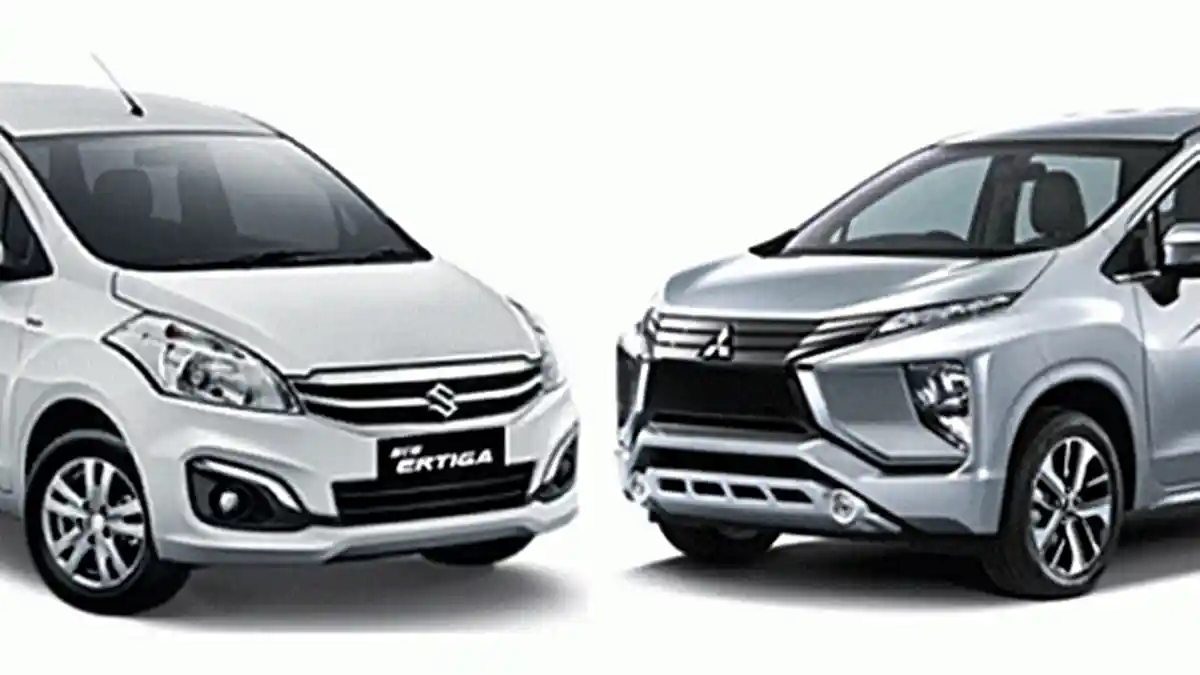 Perbandingan Harga Suzuki New Ertiga vs Mitsubishi Xpander, Mana yang Lebih Murah?