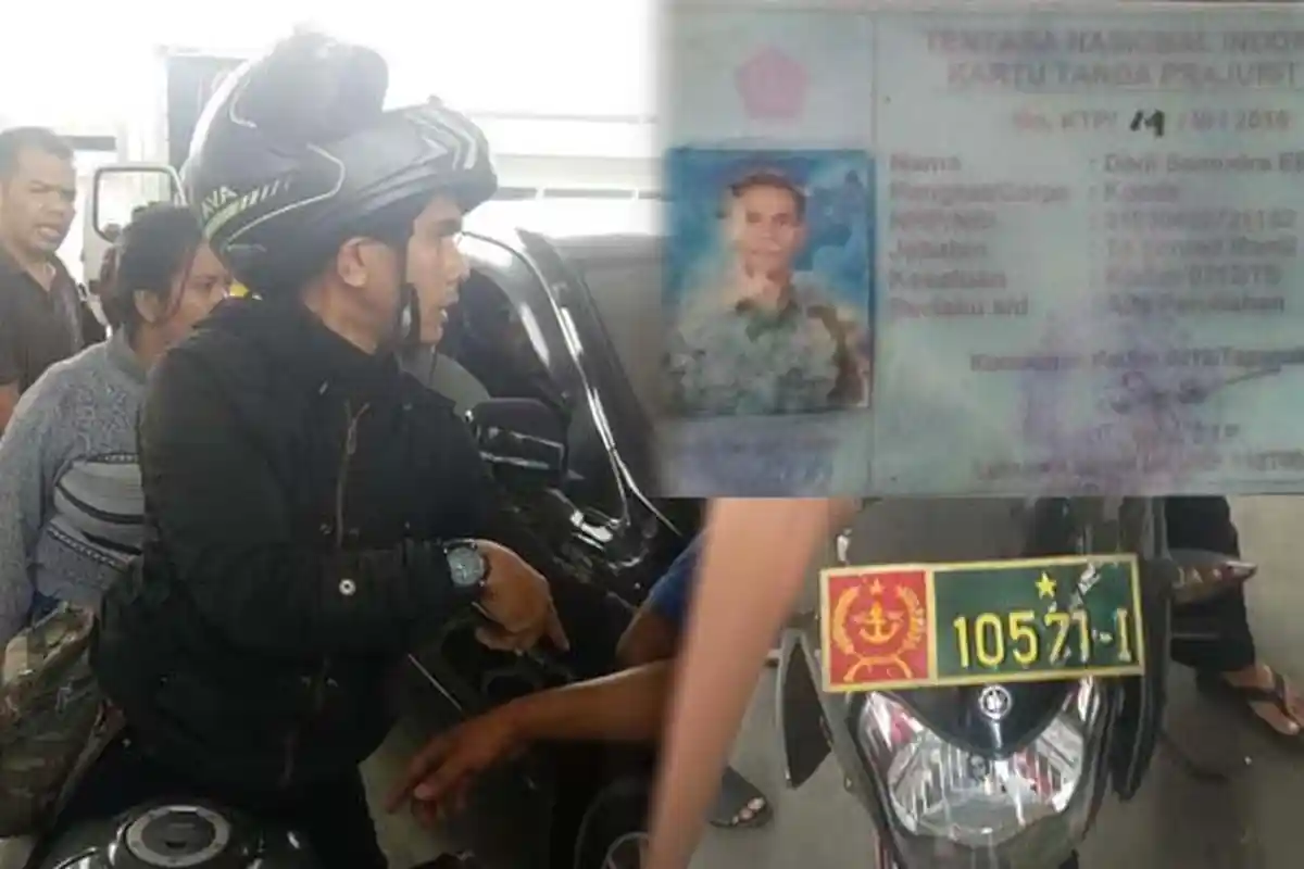 Viral Video Oknum TNI Hajar Perempuan Penjaga SPBU, Orang Ramai-ramai Membela