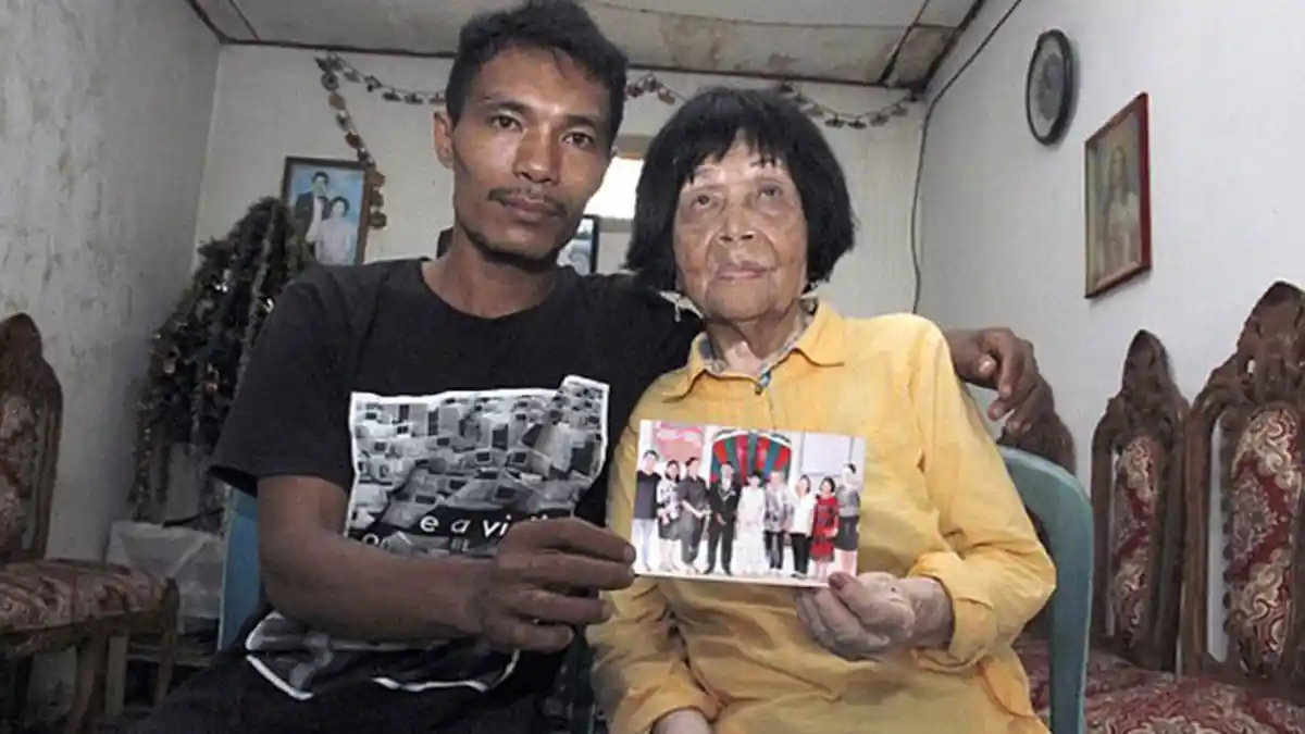 KISAH CINTA Pasangan Beda Usia,Mulanya Salah Sambung, Pria 28 Tahun Ini Ketemu Jodoh Wanita 82 Tahun