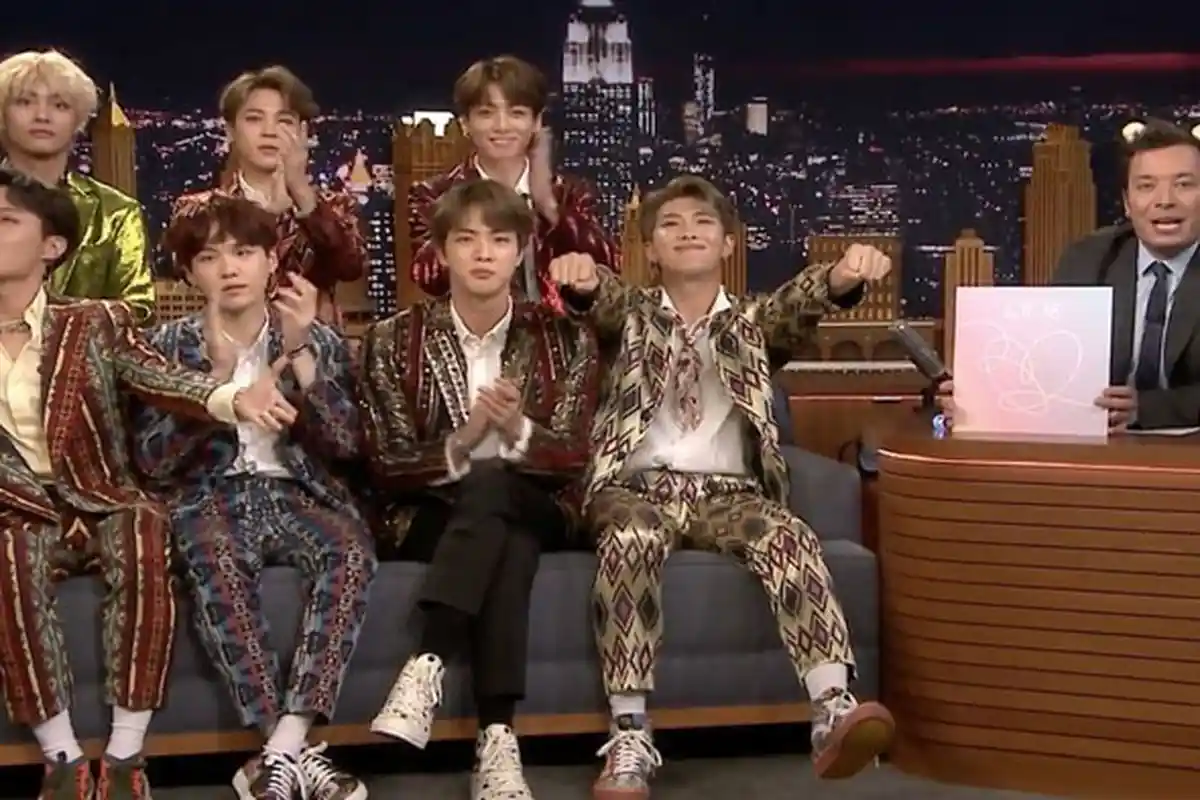 Daebak! 3 Jam Pasca Dirilis Hastag  #BTSonFallon Jadi Trending Topik Dunia, Segini Jumlah Cuitannya!