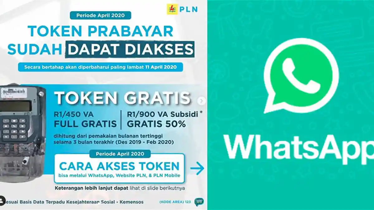 Mulai Hari Ini, Token Listrik Gratis PLN 3 Bulan Bisa Diklaim Lewat WhatsApp, Ikuti Tutorialnya