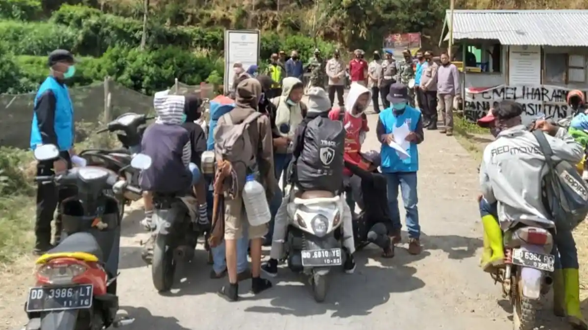 H-1 Sumpah Pemuda, Pendaki Gunung Bawakaraeng Capai 1.961 Orang