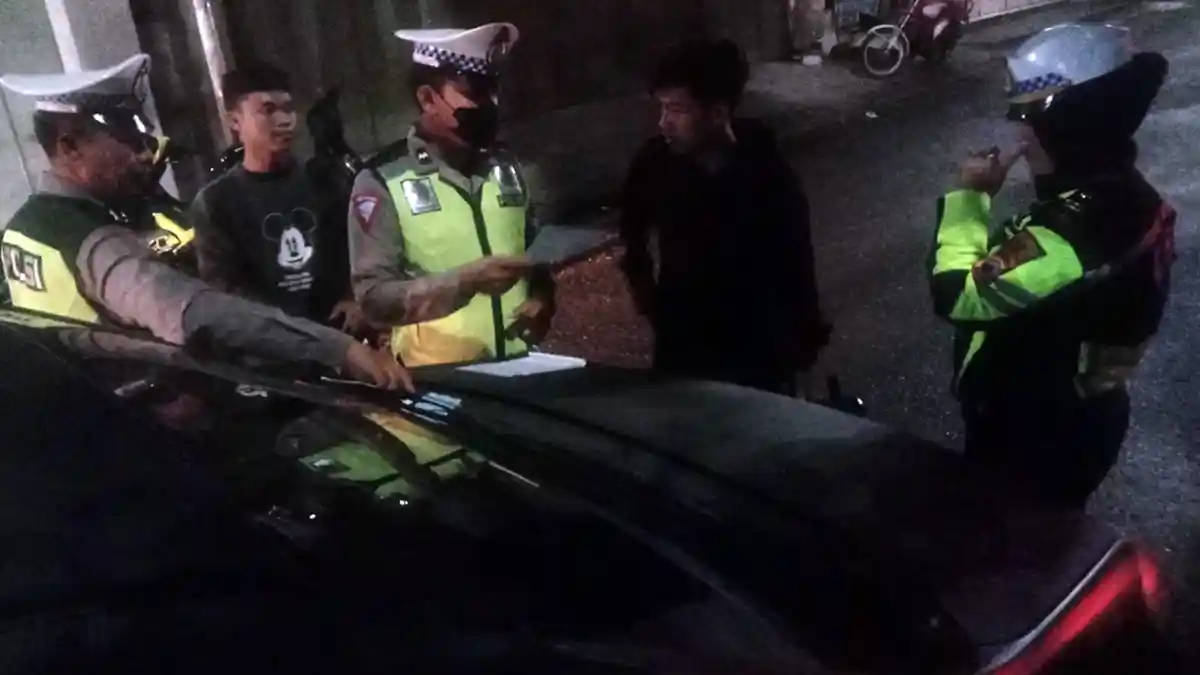 91 Motor Berknalpot Brong Dikandangkan Polresta Surakarta, Hasil Operasi Sabtu Malam Minggu