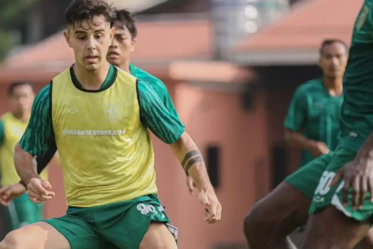 SEMANGAT Bruno Moreira Usai Gabung Persebaya Surabaya, Baru Datang Langsung Gabung Latihan