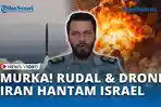 VIDEO  - Serangan Balasan Iran Menggila! Rentetan Rudal & Drone Hantam Israel dari Berbagai Arah