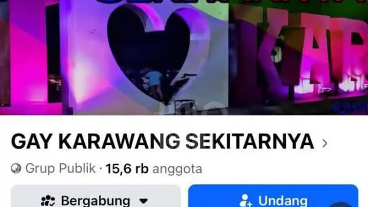 Heboh Komunitas Gay Karawang di Group Facebook, Terungkap Sudah Ada Sejak Tahun 2011
