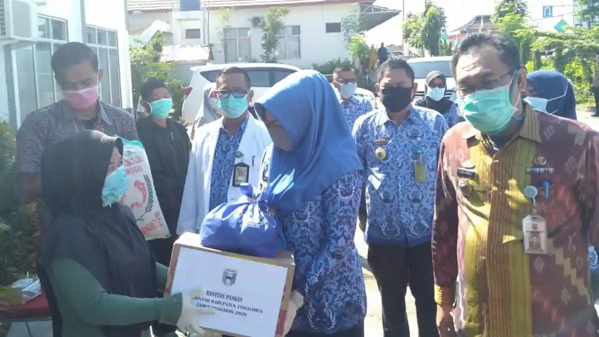110 ODP di Tanggamus Dapat Bantuan Sembako