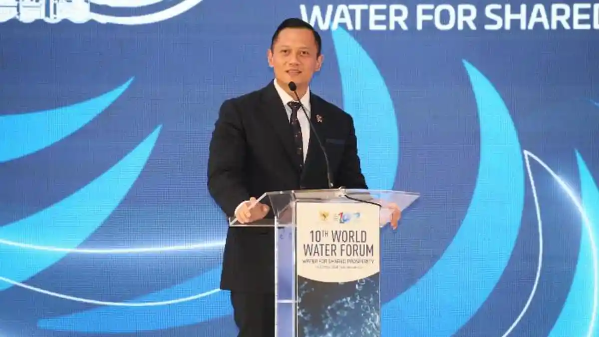 Menteri AHY Usulkan Pembentukan Badan Air Nasional di World Water Forum 2024