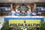 Polda Kaltim Ungkap 11 Kasus Penyalahgunaan BBM Subsidi, 12 Tersangka Diamankan