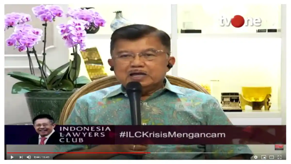 Kata JK soal Kondisi Ekonomi di Tengah Wabah Corona: Kita Boleh Sulit, tapi Harus Tetap Makan