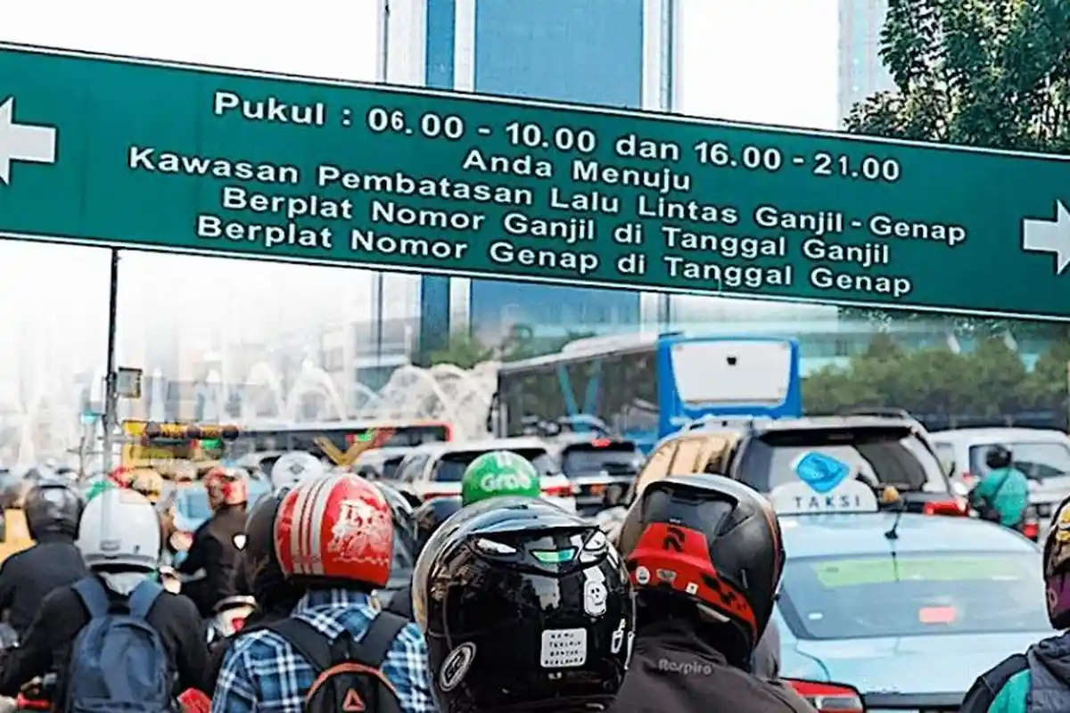 Jadwal Ganjil Genap di Jakarta Selasa 28 Oktober 2025, Cek Lokasi dan Waktunya