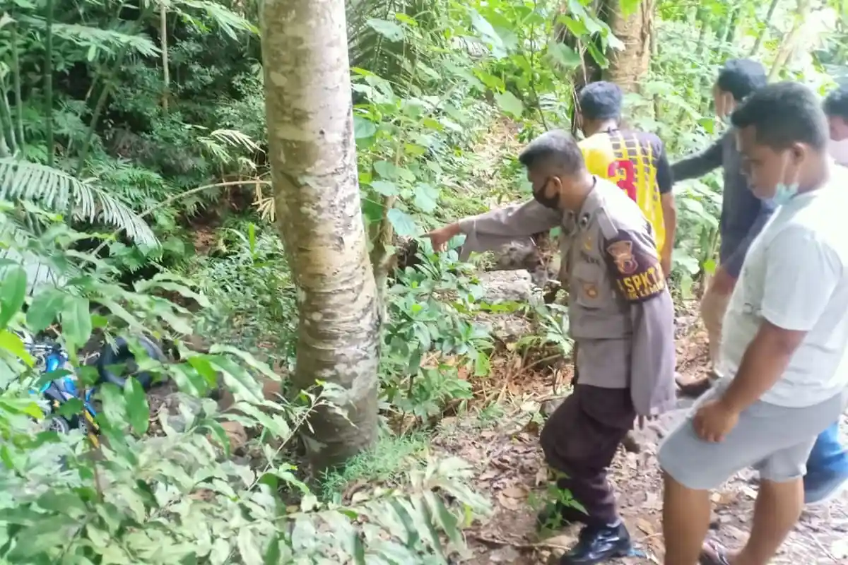 Kecelakaan Maut di Bitung, Motor yang Dikendarai Munir Keluar Jalan, Korban Alami Benturan Keras