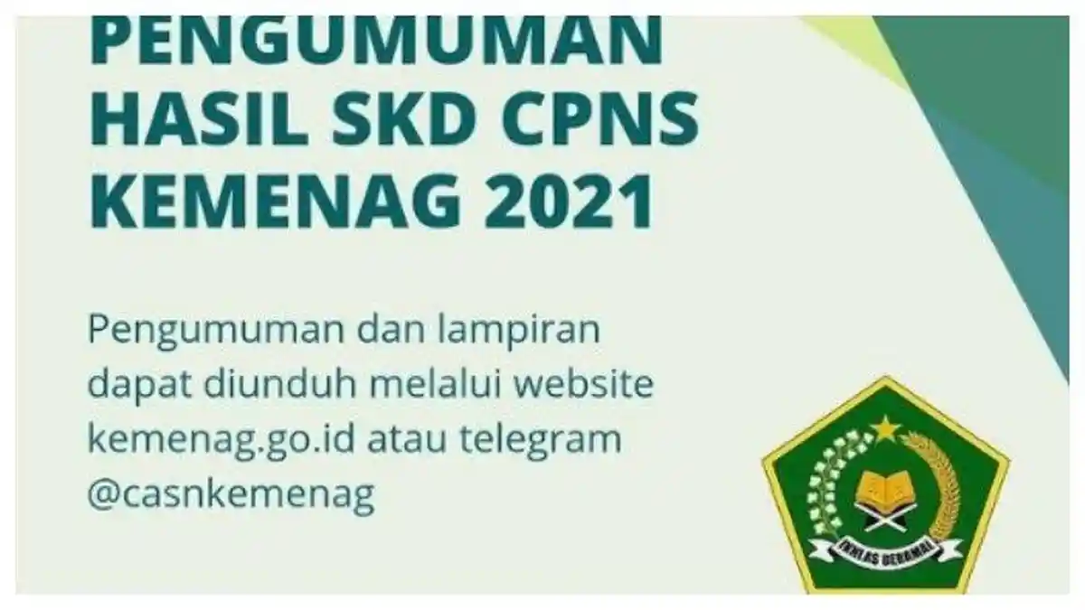 Login Kemenag.go.id CPNS 2021 untuk Cek Hasil SKD CPNS Kemenag 2021