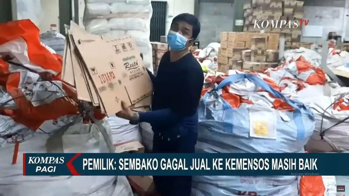 Viral Video 50 Ribu Paket Bansos Berlogo Kemensos, Ternyata Sudah Disiapkan tapi Tak Jadi Dibeli