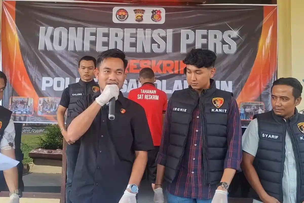 Polres Sarolangun Tangkap Pelaku Penggelapan Motor Teman Sendiri, Hendak Dijual Rp1,2 Juta