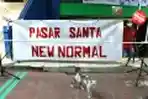 Normal Baru di Pasar Santa Jakarta Selatan