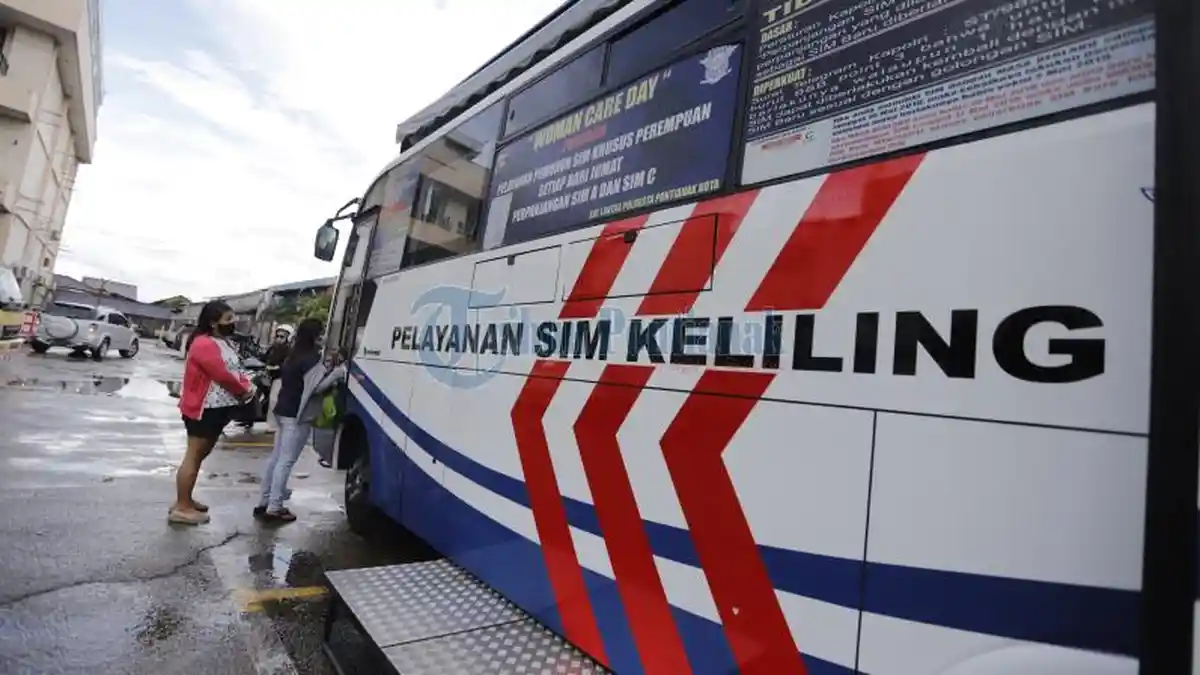 Berikut Jadwal Sim Keliling di Pontianak