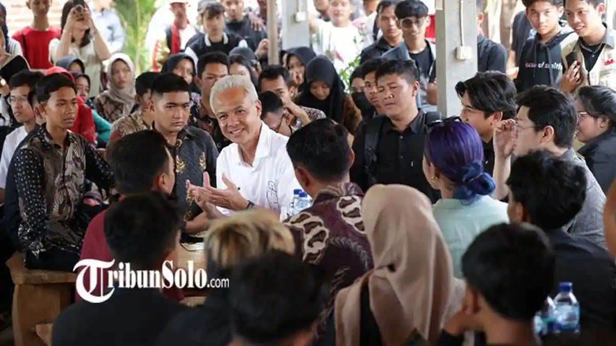 Temui Anak Muda Klaten, Ganjar Bicara Isu Pelecehan Seksual, Akses Pendidikan dan Lapangan Kerja