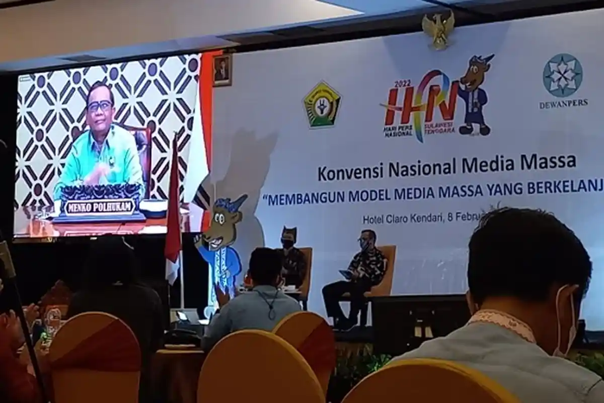 Konvensi Media Massa HPN Kendari 2022, Hadirkan Menko Polhukam Mahfud MD hingga CEO Kompas Gramedia