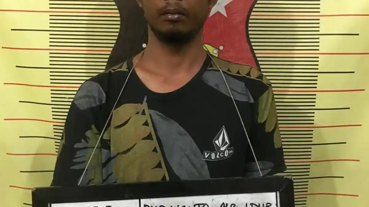 Simpan Minyak Ilegal Hingga Diduga Sebabkan Kebakaran, Pria Ini Ditangkap Polsek Hamparan Perak