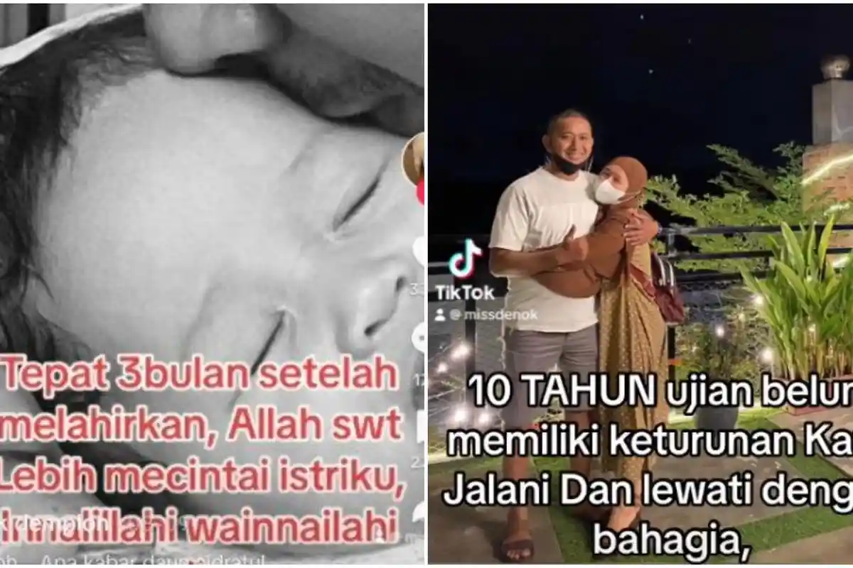 TANGIS Pilu Suami 10 Tahun Berjuang Akhirnya Berhasil Punya Anak, Tapi 3 Bulan Kemudian Istri Wafat