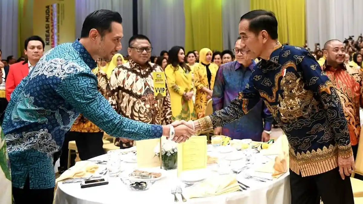 Doa AHY untuk Joko Widodo di Pertemuan Perdana Usai Pembentukan Kabinet