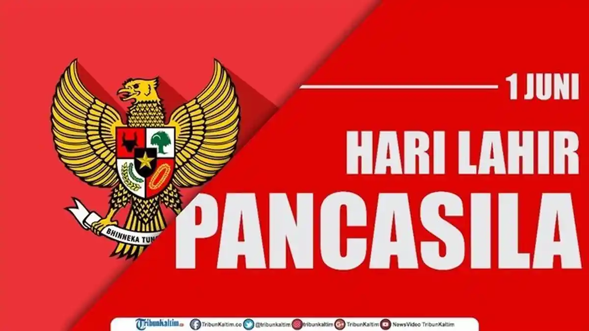 Selamat Hari Lahir Pancasila 1 Juni 2022, Ini Link Twibbon dan Ucapan yang Cocok Jadi Status Medsos