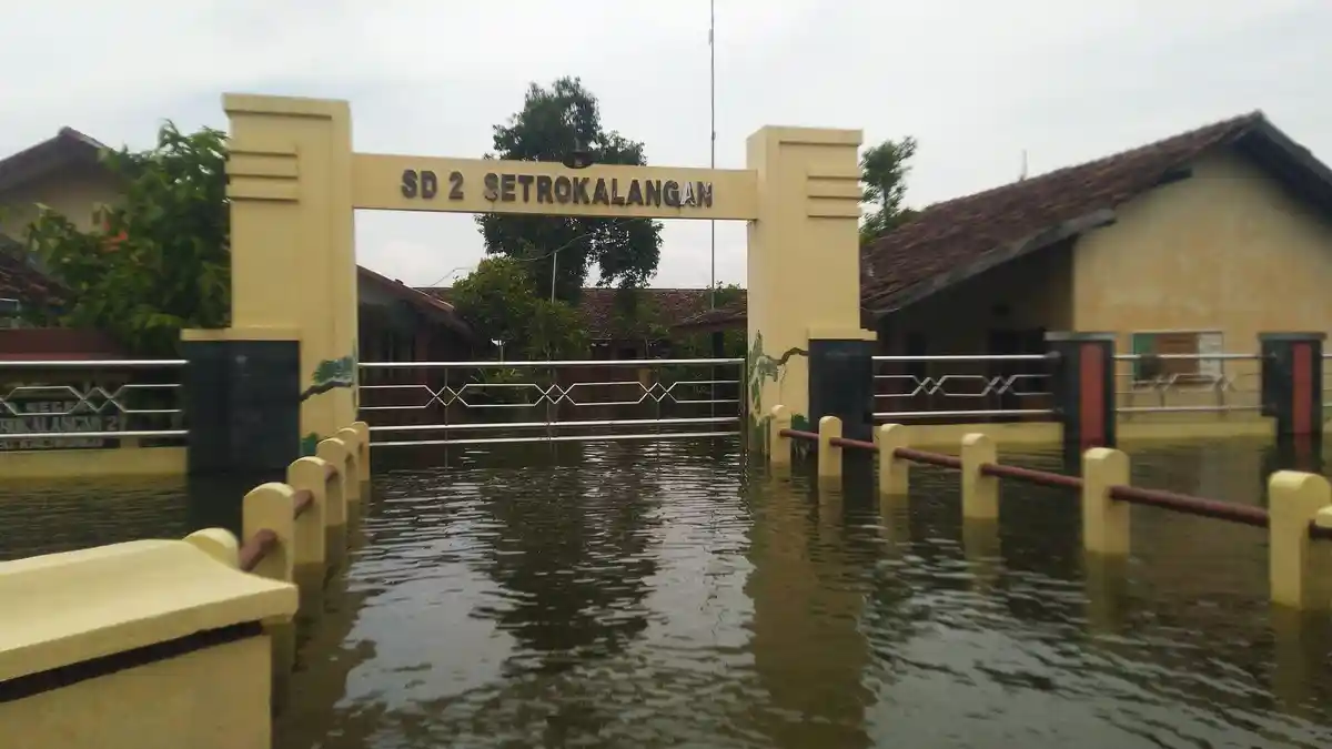 Total 43 Sekolah di Kudus Terdampak Banjir, KBM Dilakukan Secara Daring