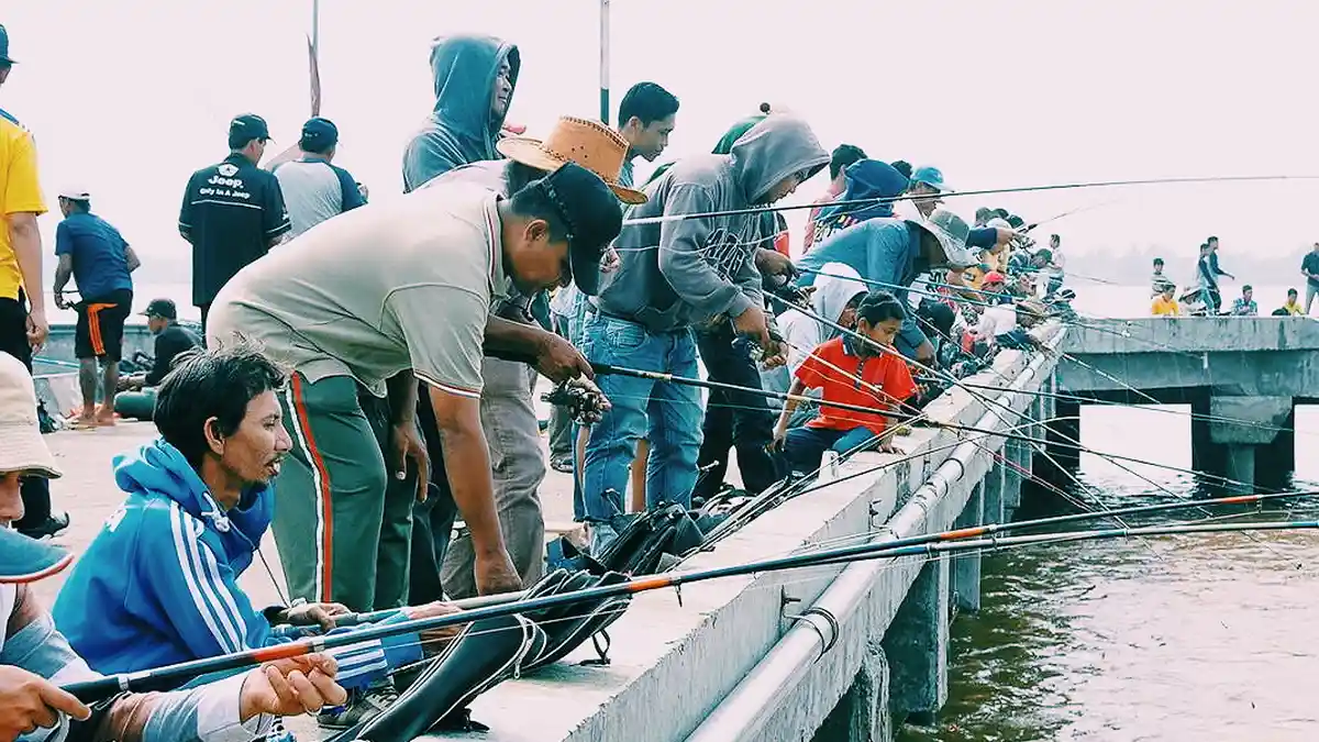 Komunitas Pemburu 'Si Jepit Biru' Gagas Festival Pancing Udang