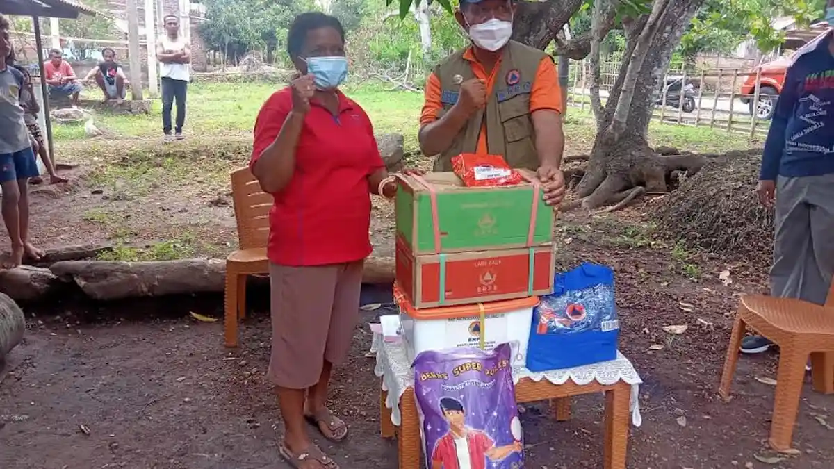 Kerusakkan Bencana Angin Kencang di Tana Duen Bertambah Menjadi 29 Rumah