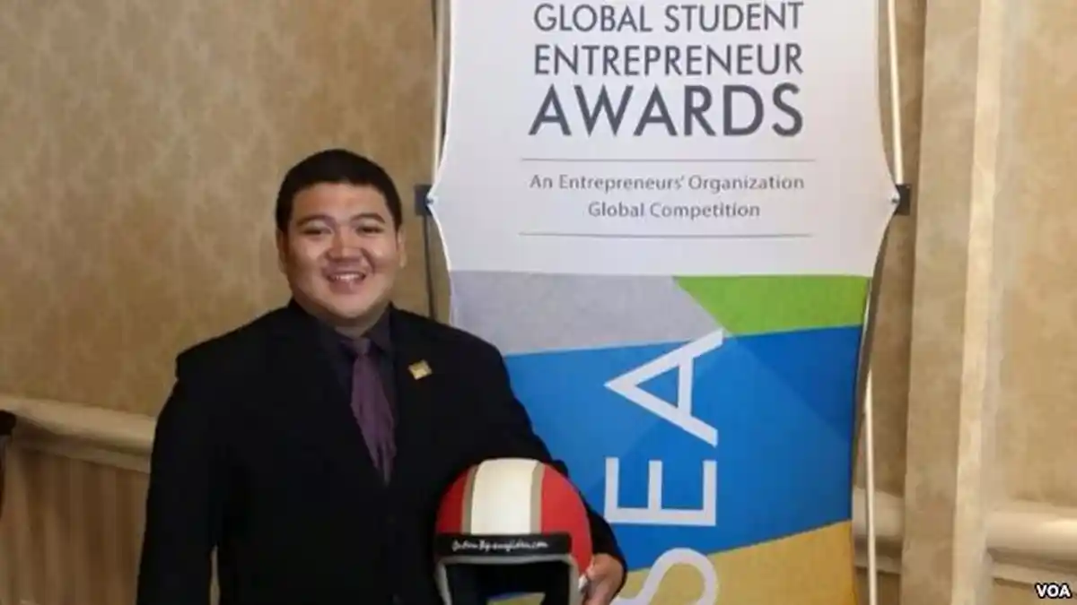 Mahasiswa Indonesia Bawa Helm Tahan Banting ke Kompetisi Wirausaha di Amerika