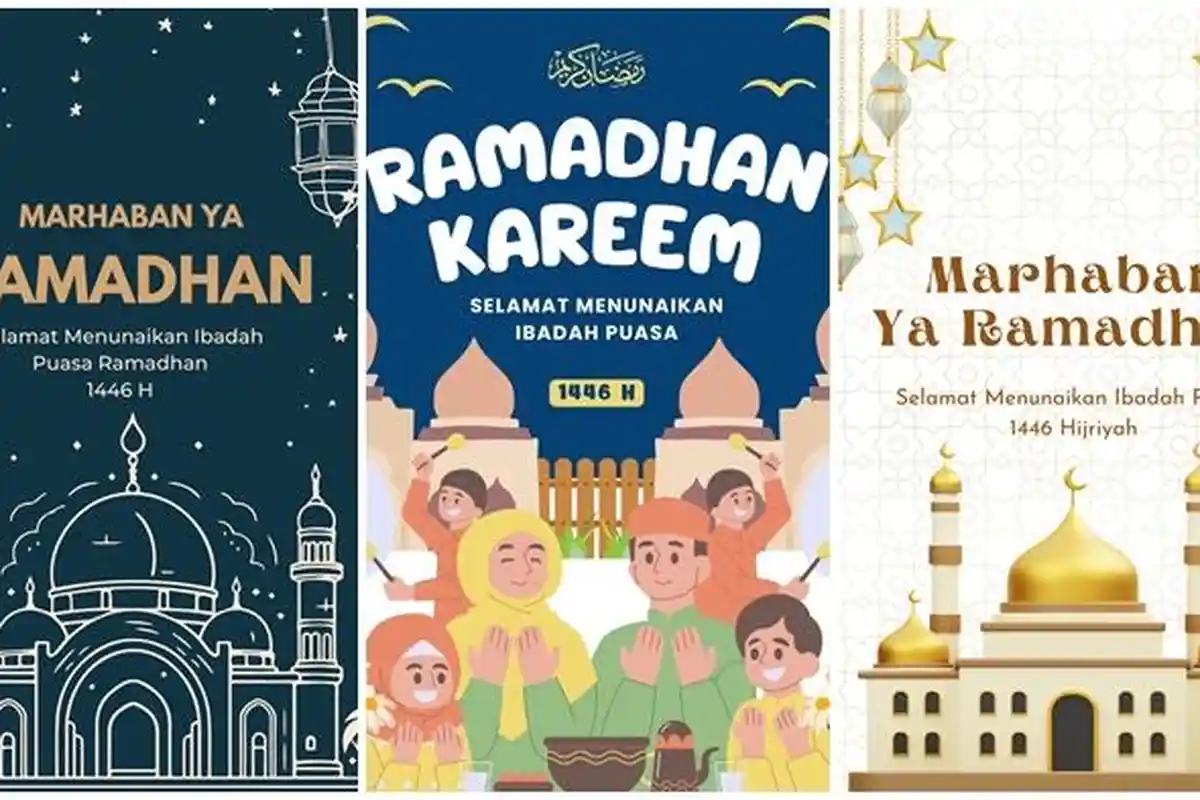 Gratis Unduh! 30 Poster Ramadhan 2025 Aesthetic, Lengkap dengan Link Download-nya