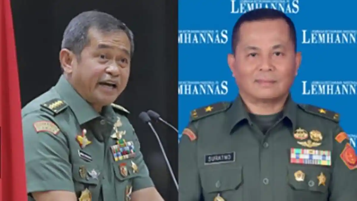 DAFTAR Jenderal di Gerbong Mutasi TNI, Eks Danrem 092 Maharajalila jadi Staf KSAD Maruli Simanjuntak