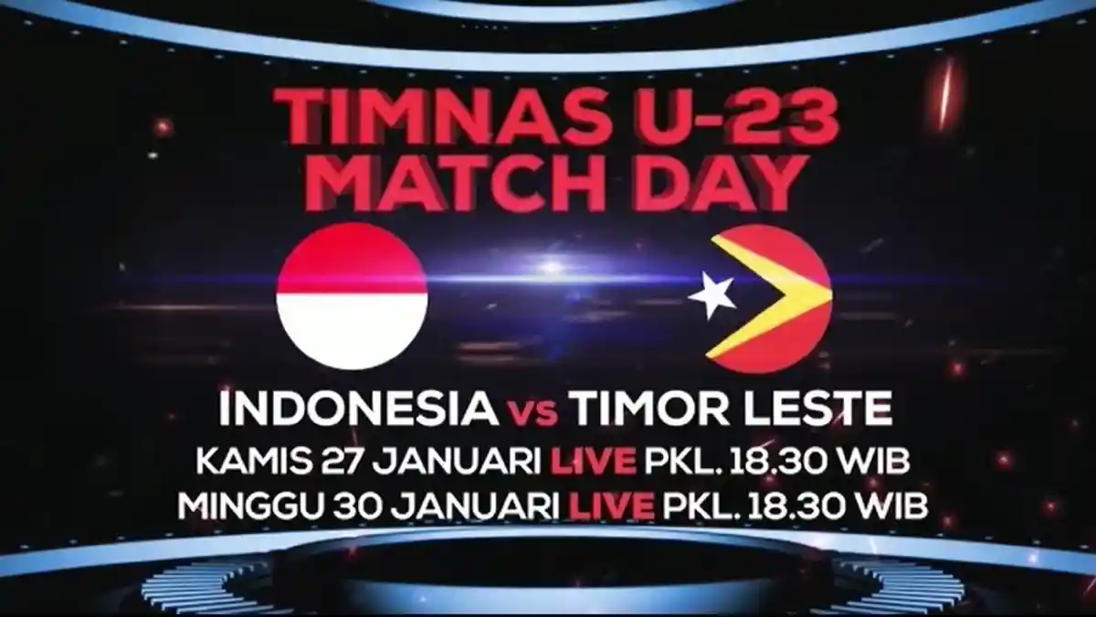 LINK Live Streaming Gratis Timnas Indonesia Vs Timor Leste Jam 19.00 WIB,Klik Di Sini Nonton Via HP