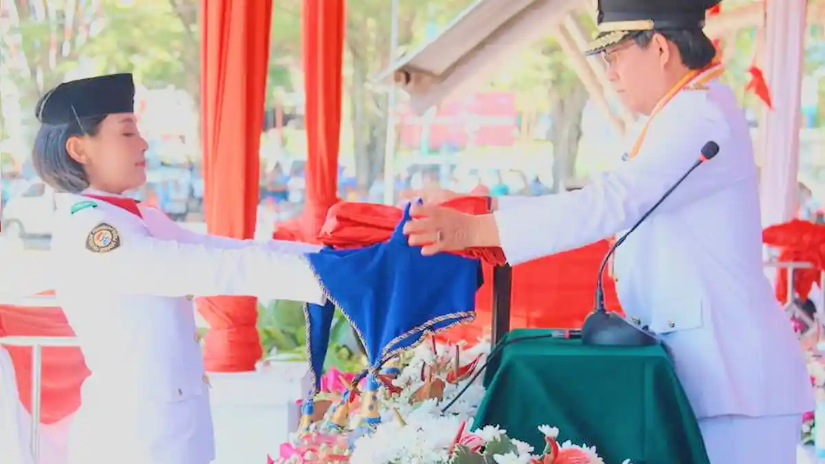 Gadis Cantik Jebolan Paskibraka 2019 Ini Bangga Terpilih Lagi Kibarkan Merah Putih