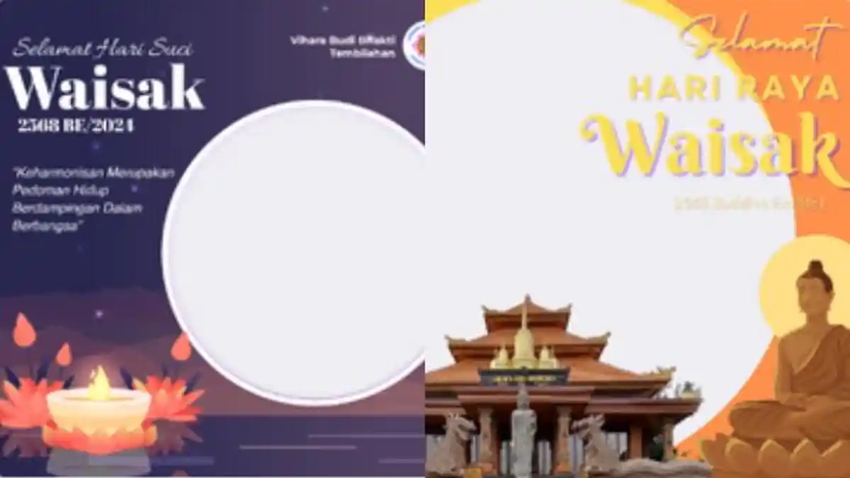 25 Link Twibbon Hari Raya Waisak 2024, Simak Cara Buat dan Bagikan ke Media Sosial