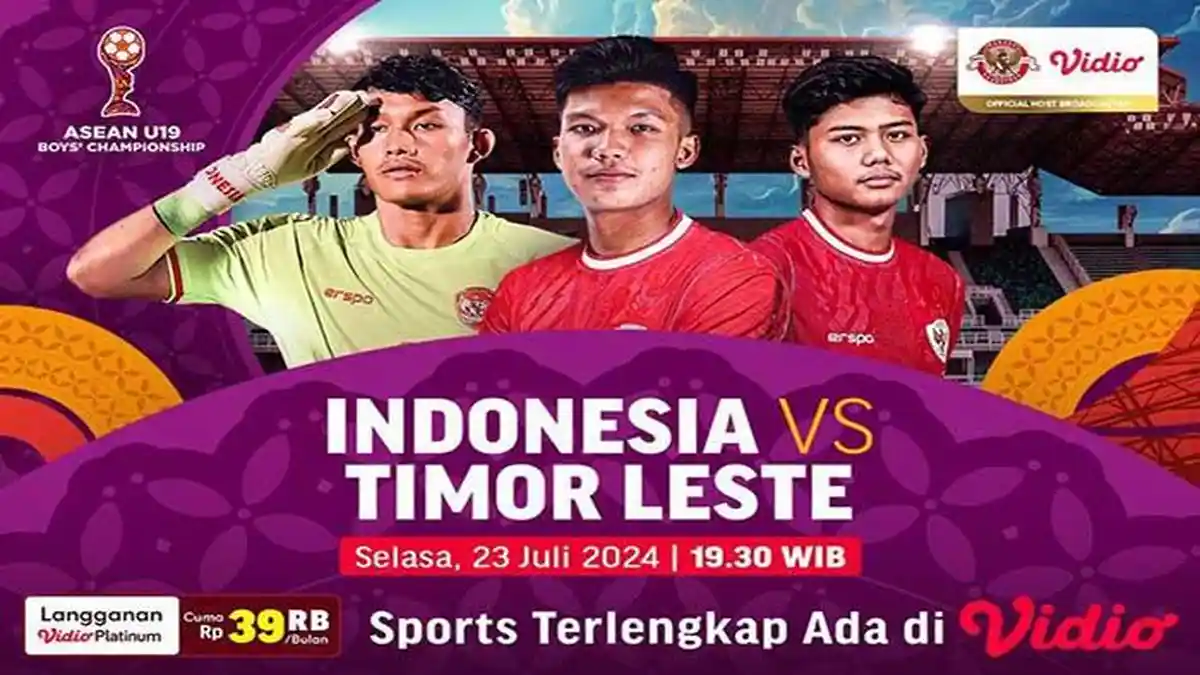 LINK Gratis Nonton Timnas Indonesia Vs Timor Leste, Live Streaming SCTV Kickoff 19.30 WIB Malam Ini