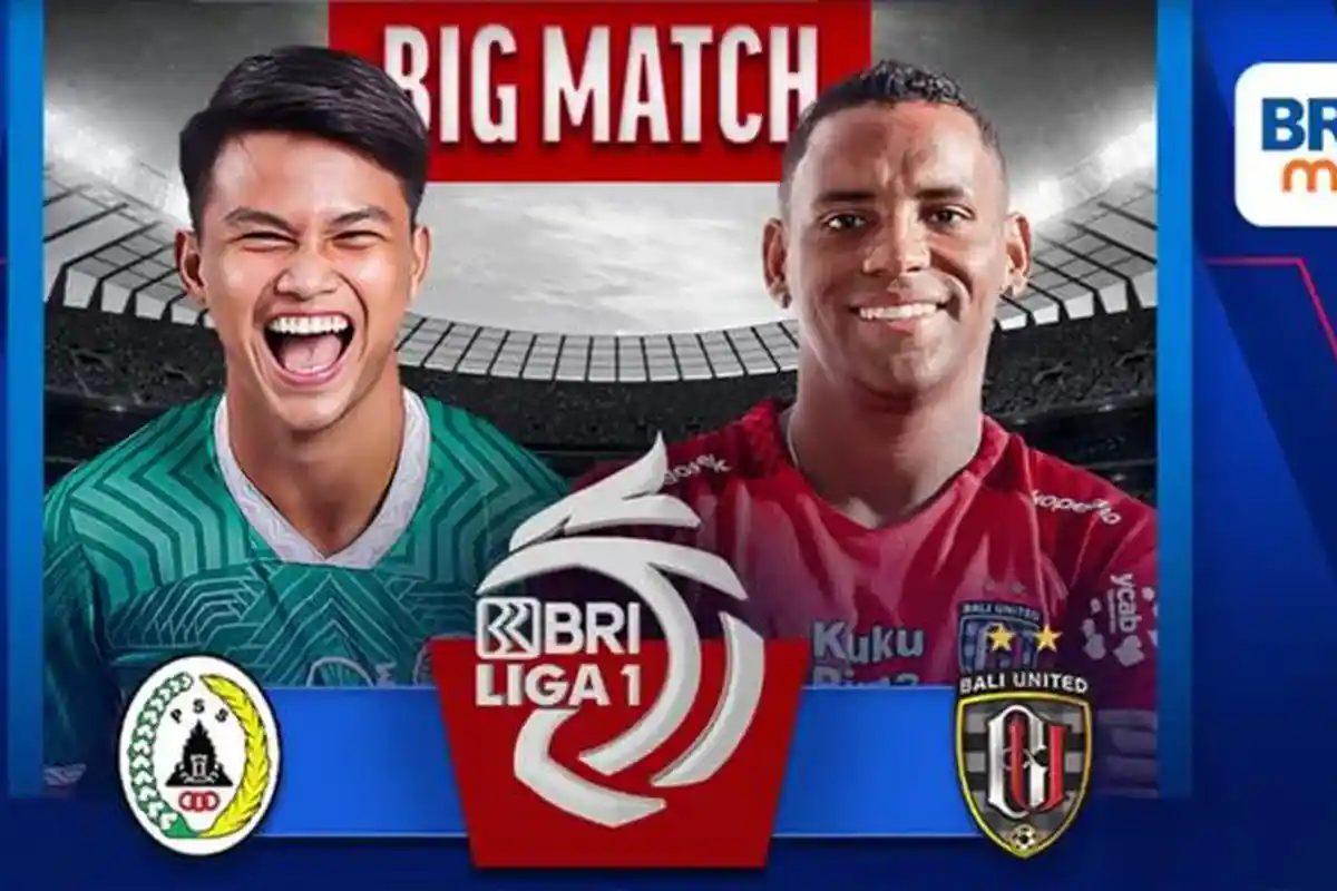 Link TV Online Indosiar Live Streaming PSS Sleman vs Bali United Liga 1 2023 Sore Ini Jam 15.00 WIB