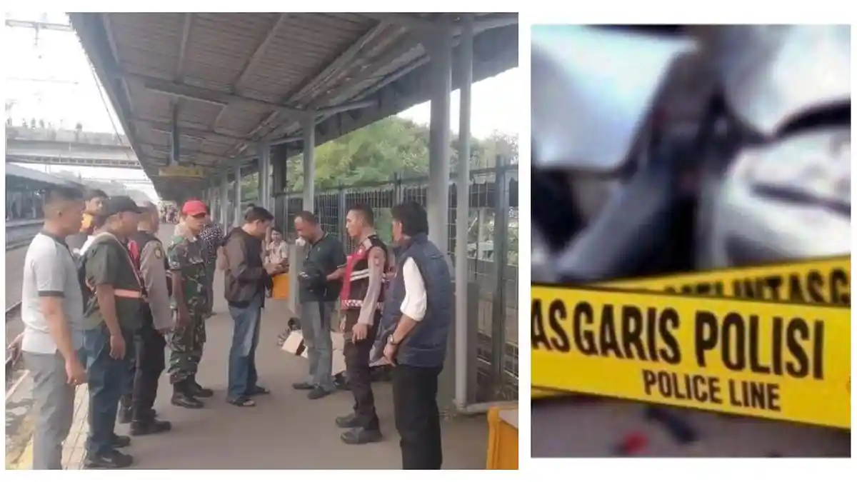 Kecelakaan Hari Ini Dekat Stasiun Jurang Mangu, Pria Tewas Tertemper KRL, Perjalanan KRL Terganggu - Tribunjakarta.com