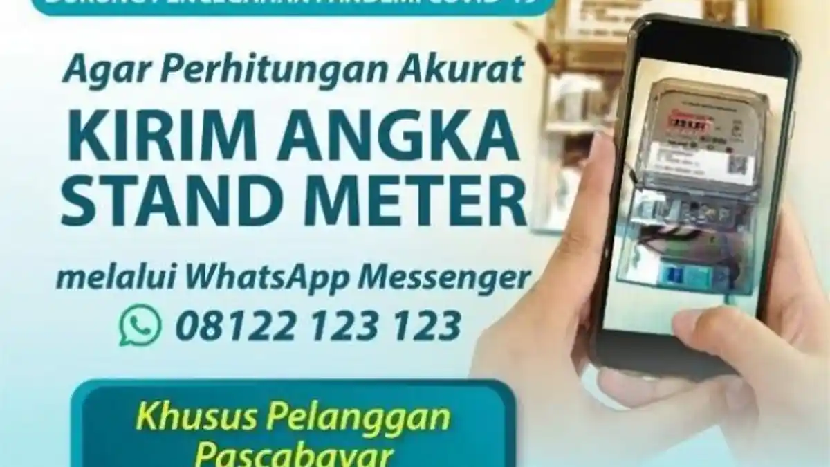 CARA Lapor PLN Via WhatsApp (WA) Soal Angka Stand Meter