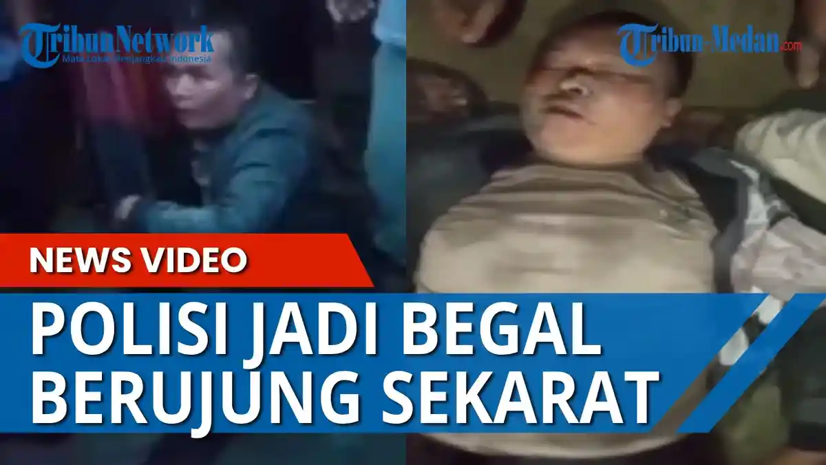 Deretan Fakta Bripka Joko Albari Merampok Motor Wanita, Akhirnya Diamuk Massa hingga Sekarat