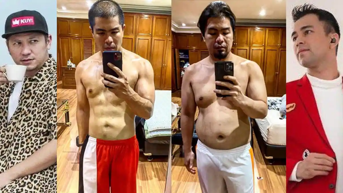 PANTAS Raffi Ahmad & Gading Marten Syok, Perut Bams Mantan Pacar Nia Ramadhani Kini bak Roti Sobek