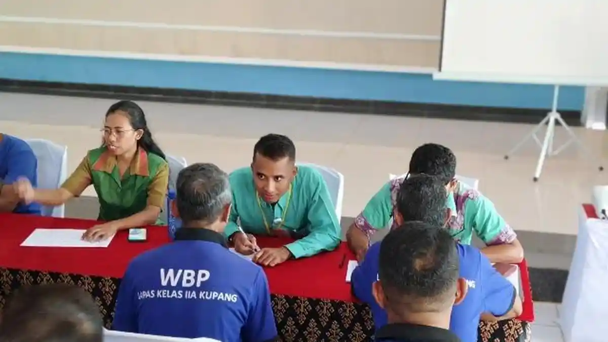 Lapas Kupang dan Puskesmas Oesapa Skrining TBC/HIV-AIDS Bagi WBP