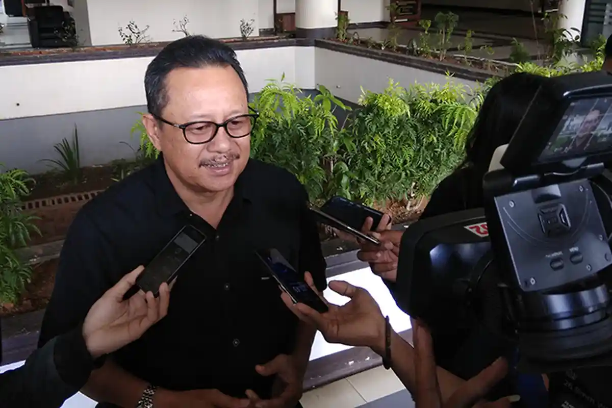 Didatangi Mahasiswa FKIP Untan, Ini Janji Anggota Komisi V DPRD Martinus Sudarno