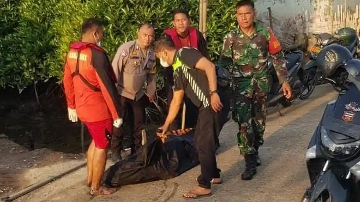 Ciri-ciri Pria yang Ditemukan Tewas Membusuk di Bawah Pohon Mangrove Medan Marelan