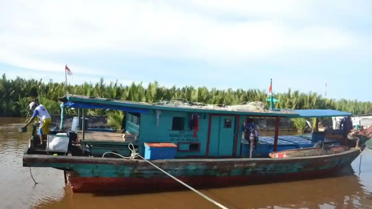 Satpol Air Polres Singkil Tangkap Kapal Bom Ikan
