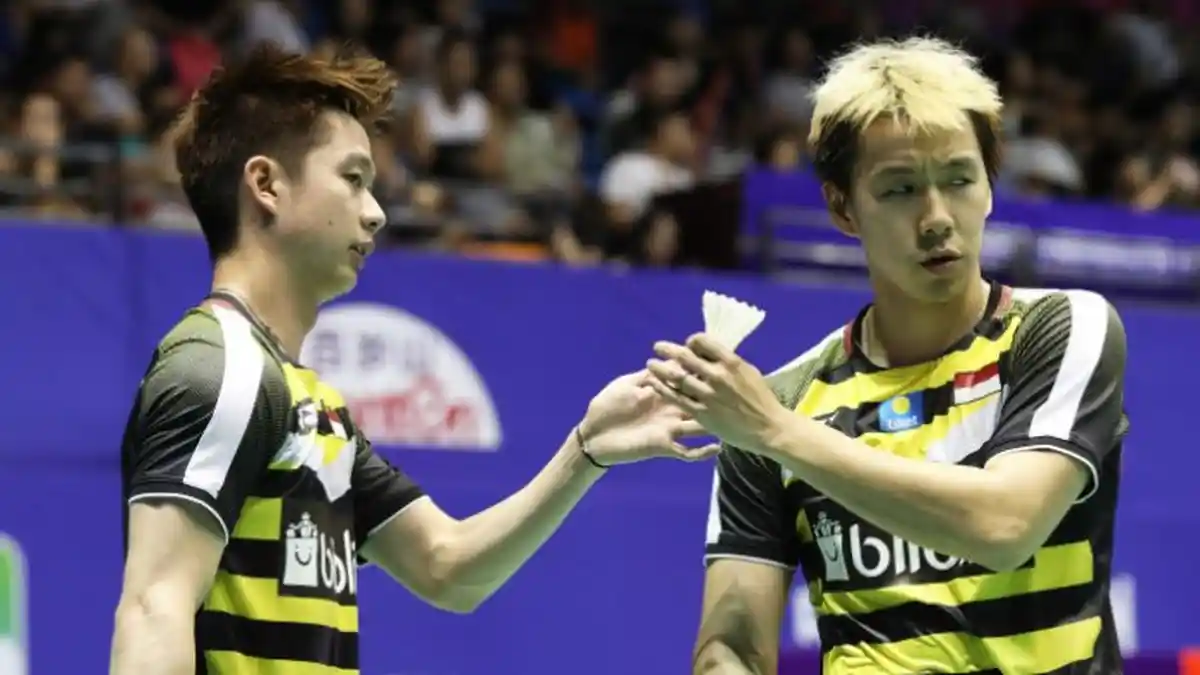 Link Live Streaming Hong Kong Open 2018 - Marcus/Kevin Beraksi demi Semifinal