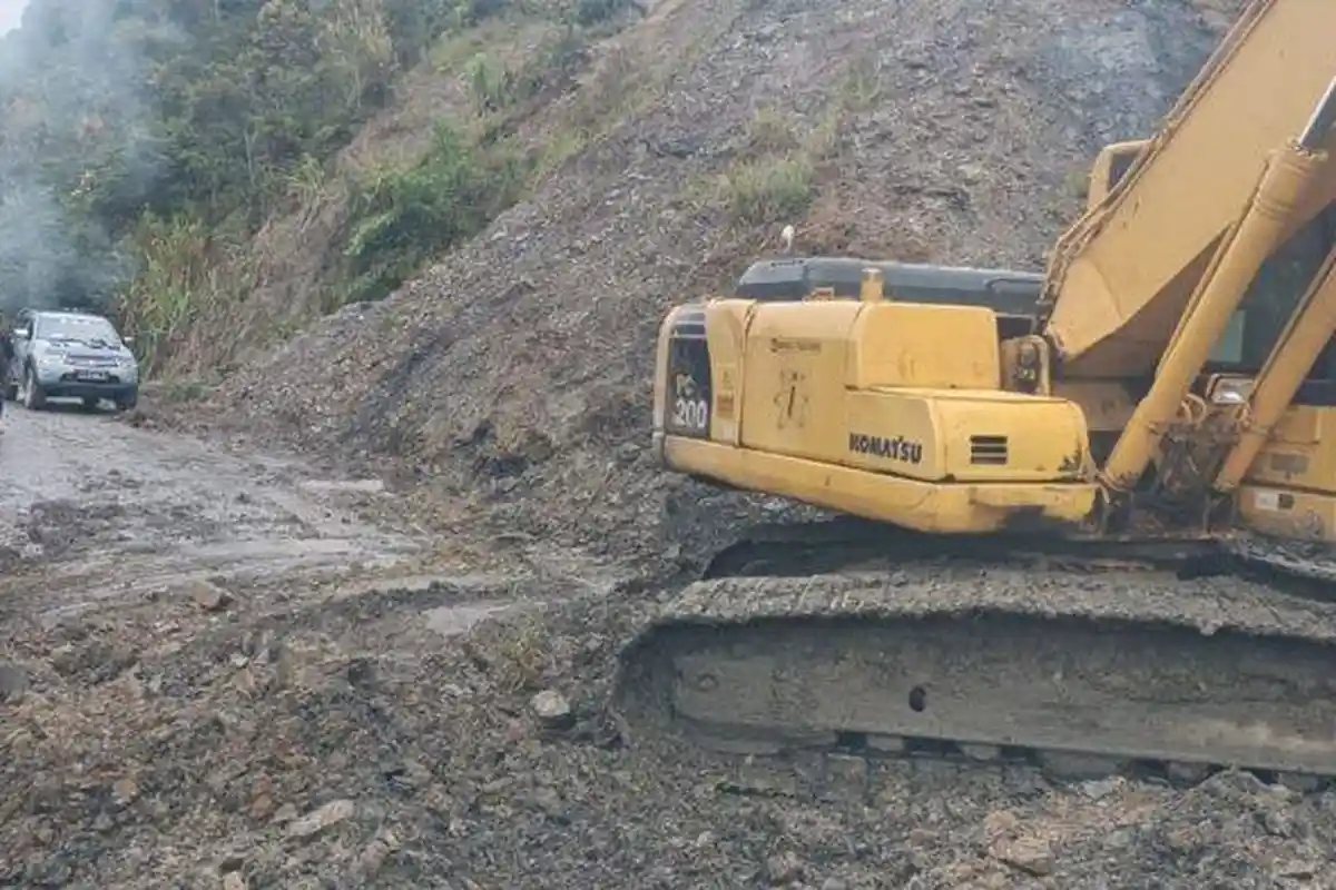 Distrik Gurage Puncak Jaya Dilanda Banjir Bandang, Akses Jalan Terputus dan Jembatan Rusak