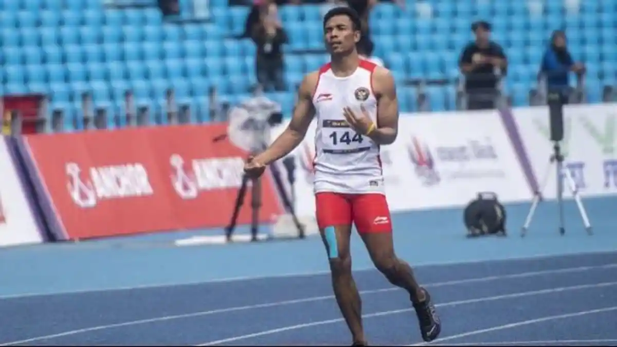 Indonesia Raih Medali Emas Nomor Estafet 4x100 Meter Putra di SEA Games 2023
