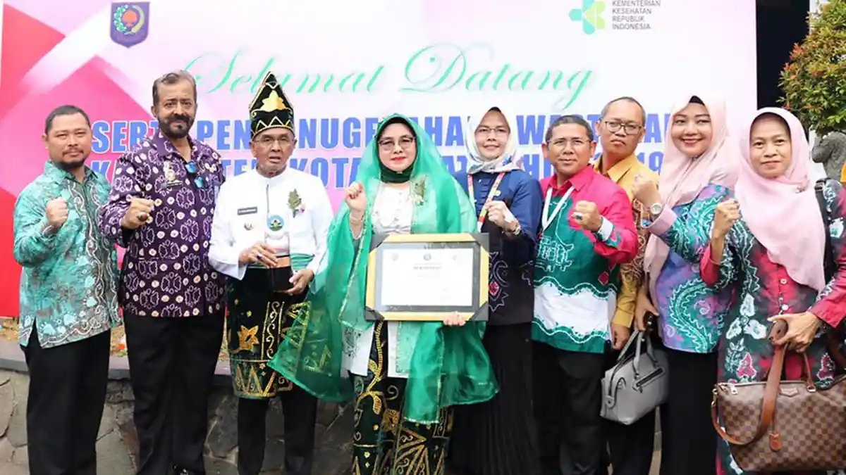 Komitmen Tingkatkan Kualitas Kesehatan, Kabupaten Banjar Raih Penghargaan Kabupaten/Kota Sehat